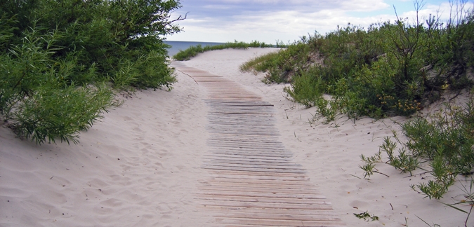 Liepaja Beach, photo by Daina